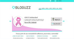 Desktop Screenshot of bloguzz.com